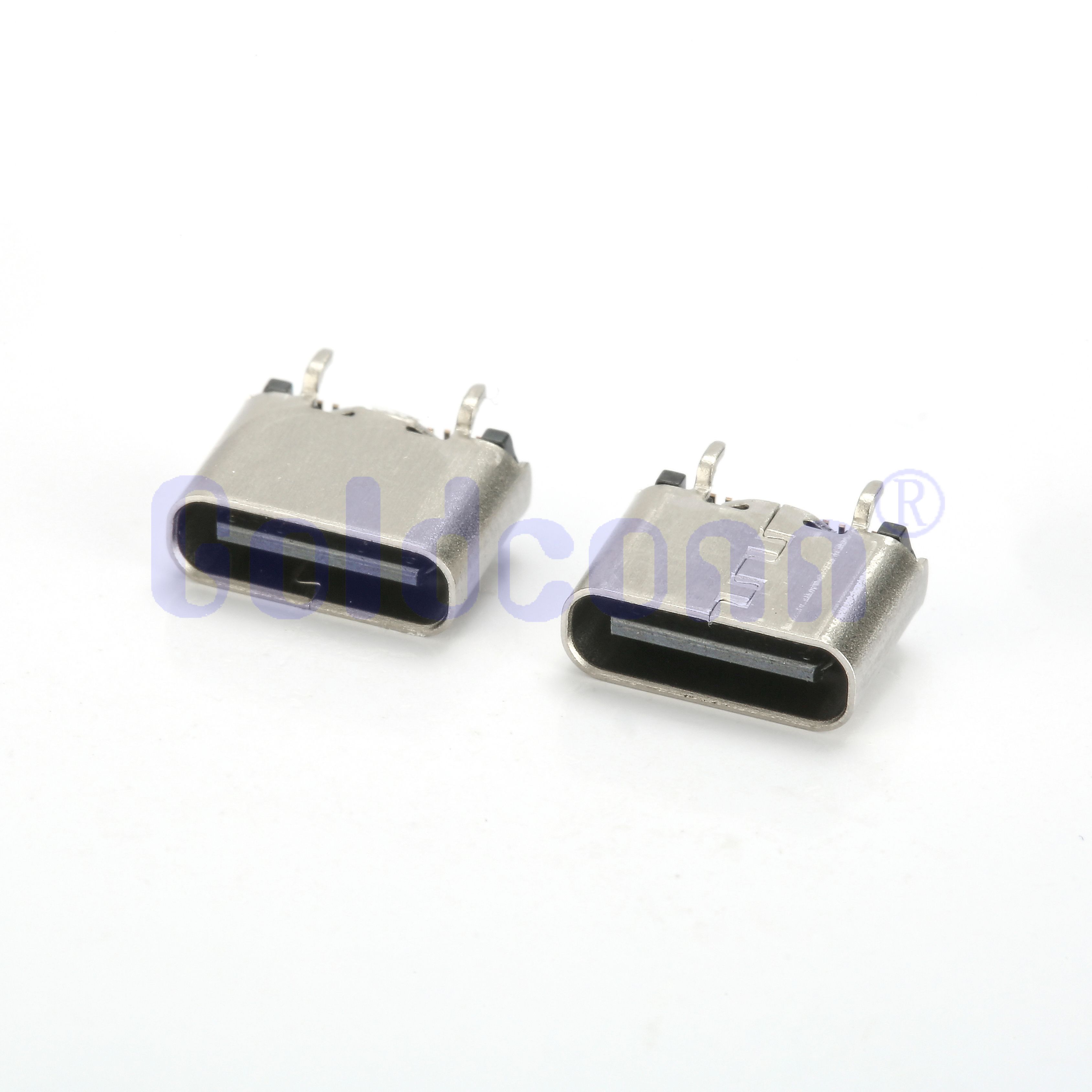 CF122-24SLB12R-C3 Type C TID USB 24 PIN Female Connector Vertical Type