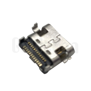 ACF008-1H1H1A103-OHR Type C USB 24PIN Female Double Row Sinking Plate 0.8-14