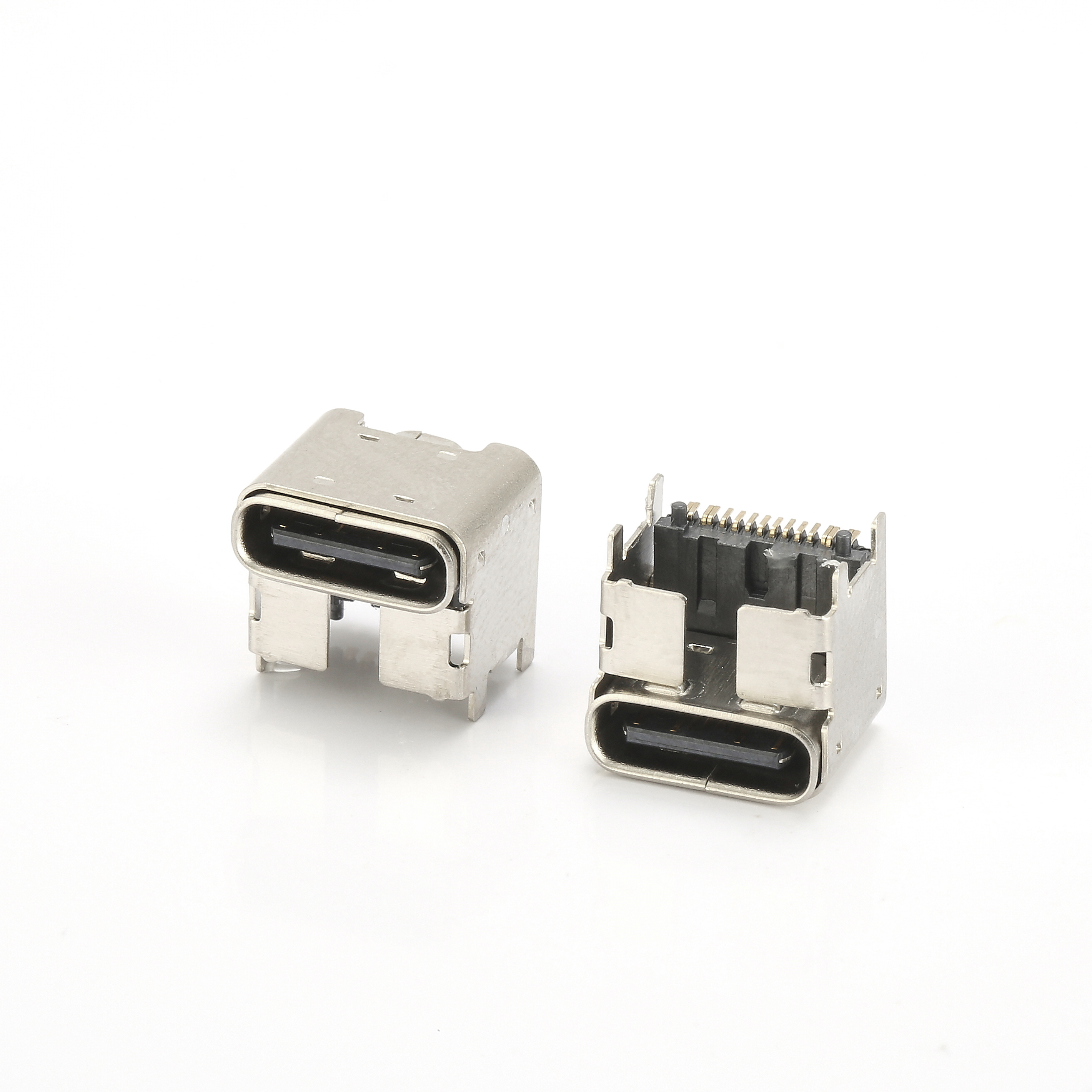 USB C TYPE Female 16PIN Single Row SMT CH=5.9mm