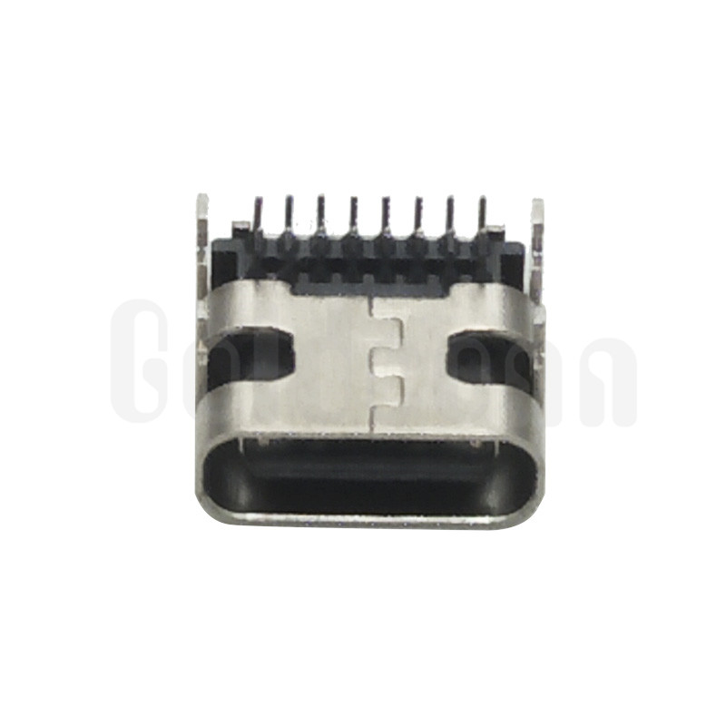 Type C USB 16PIN Female Connector-CF-DIP-002
